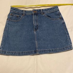 Denim skirt